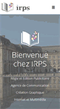 Mobile Screenshot of irps.fr